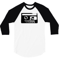 Cassette Tape 3/4 Sleeve Shirt | Artistshot