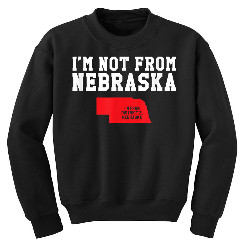 Nebraska District 2 Voter, Funny D2 Democrat T Shirt Copy Copy Copy Co Youth Sweatshirt by sosieclaton | Artistshot