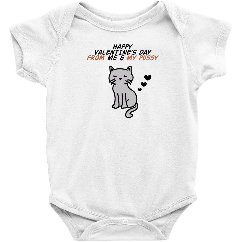 Happy Valentine Day Baby Bodysuit | Artistshot