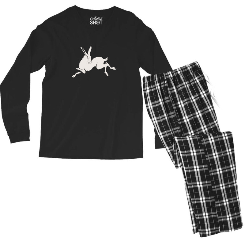 Rabbit Men's Long Sleeve Pajama Set | Artistshot