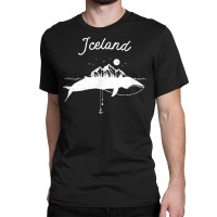 Vintage Iceland Shirt With Humpback Whale Classic T-shirt | Artistshot