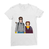 Eleven,should I Stay Or Should I Go,friends Dont Lie,retro Cassette,80 Ladies Fitted T-shirt | Artistshot