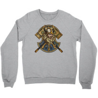 Viking Warrior Crewneck Sweatshirt | Artistshot