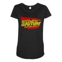 Back To The Future The Ride Maternity Scoop Neck T-shirt | Artistshot