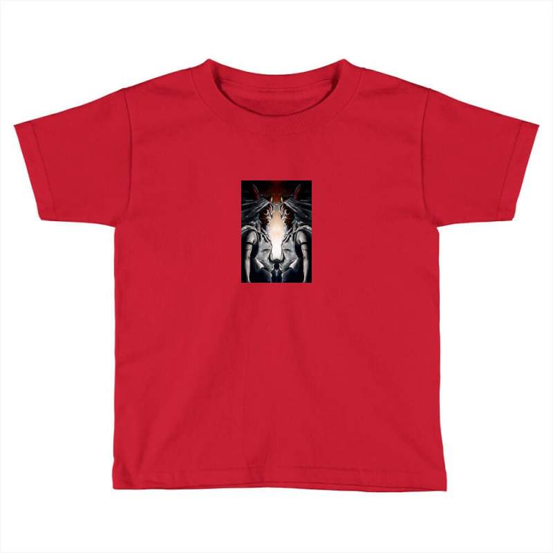 Miyazaki Wolf Toddler T-shirt by efan willyansyah | Artistshot