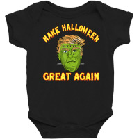 Trump Halloween Party Frankenstein Costume Cute Funny Gift T Shirt Baby Bodysuit | Artistshot