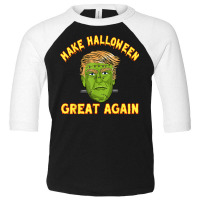 Trump Halloween Party Frankenstein Costume Cute Funny Gift T Shirt Toddler 3/4 Sleeve Tee | Artistshot