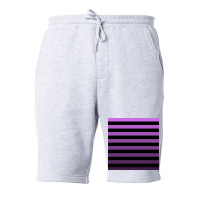 Purple Lines Fleece Short | Artistshot