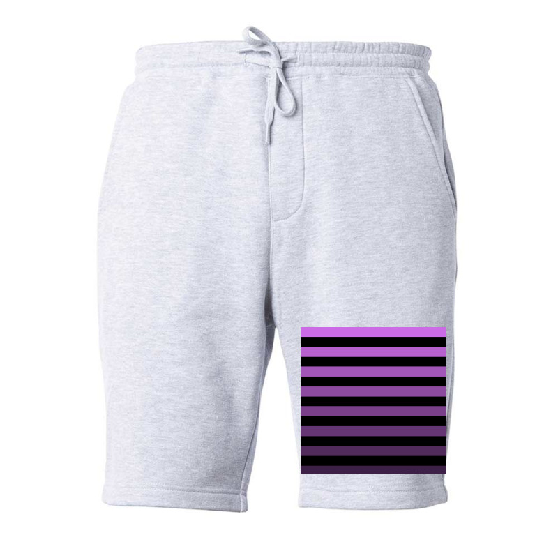 Purple Lines Fleece Short by American choice | Artistshot