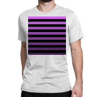 Purple Lines Classic T-shirt | Artistshot