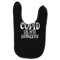 Cupid Is My Homeboy Baby Bibs | Artistshot