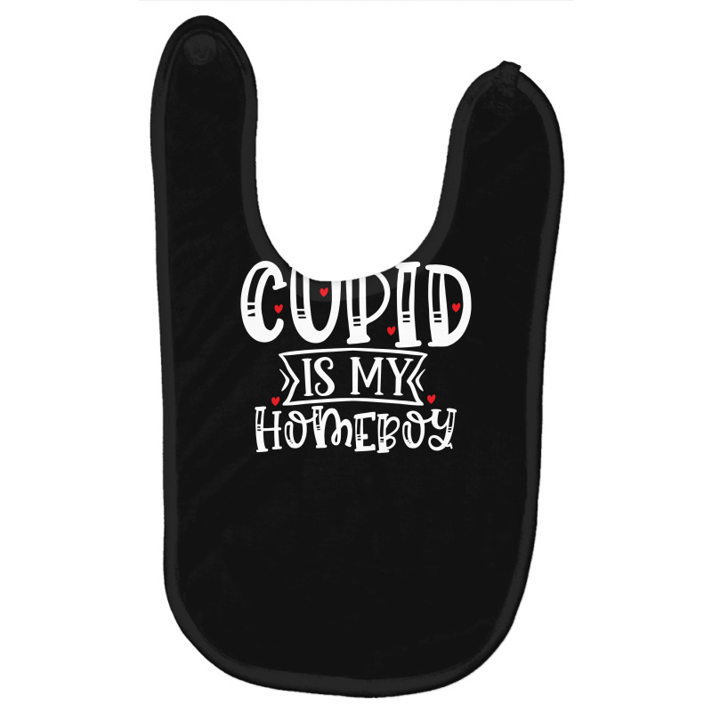 Cupid Is My Homeboy Baby Bibs by Pompoyo | Artistshot