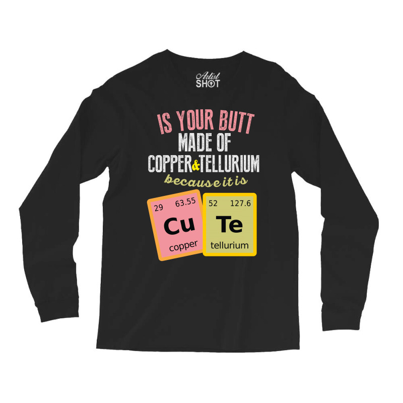 Cute Copper Tellurium Long Sleeve Shirts | Artistshot