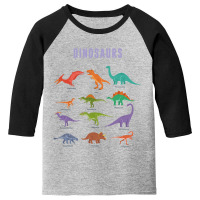 Dinosaurs Youth 3/4 Sleeve | Artistshot