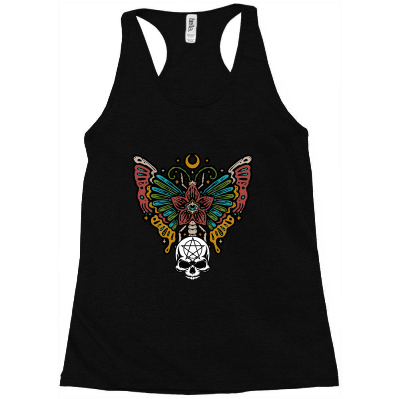 Butterfly Illuminati Racerback Tank by rardesign | Artistshot