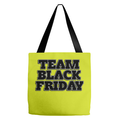 Team Black Friday Tote Bags Designed By Kiva27