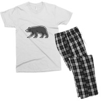 Bear 3 Men's T-shirt Pajama Set | Artistshot