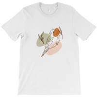 Simple Bird Line Art Illustration T-shirt | Artistshot