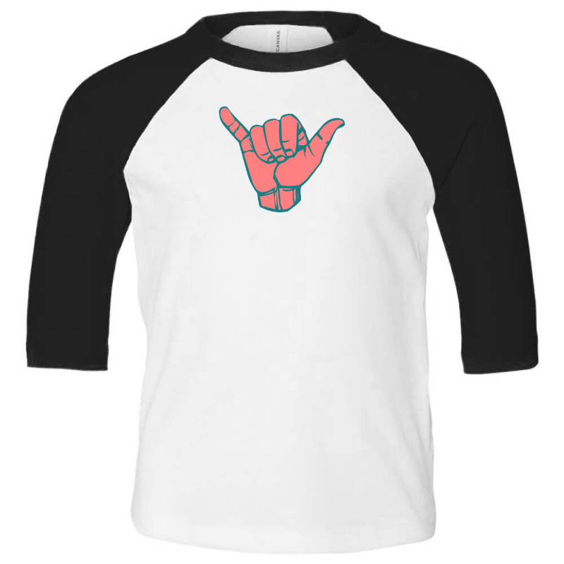 Sign Language Toddler 3/4 Sleeve Tee by ŞEN | Artistshot