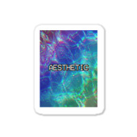 Aesthetic † Seapunk Vhs Ocean Design Sticker | Artistshot