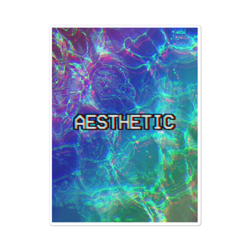 Aesthetic † Seapunk Vhs Ocean Design Sticker | Artistshot