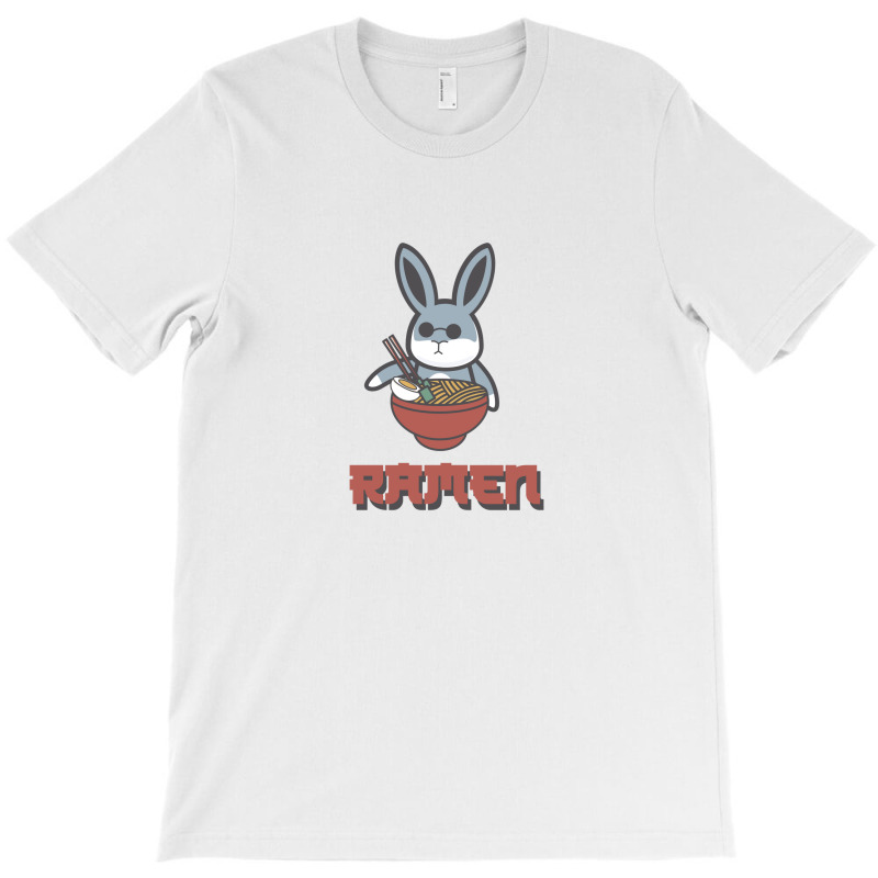 Rabbit Ramen Illustration T-shirt | Artistshot