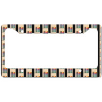 Aesthetic Vector Skyline Graphic Design License Plate Frame | Artistshot