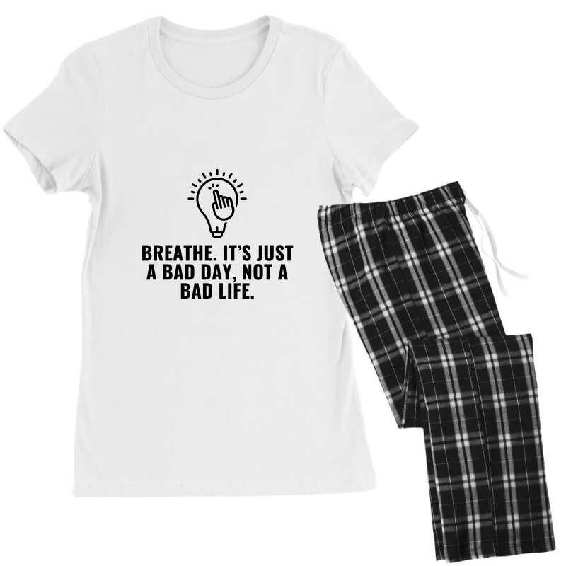 Breathe Not A Bad Life Women's Pajamas Set by Favorite | Artistshot