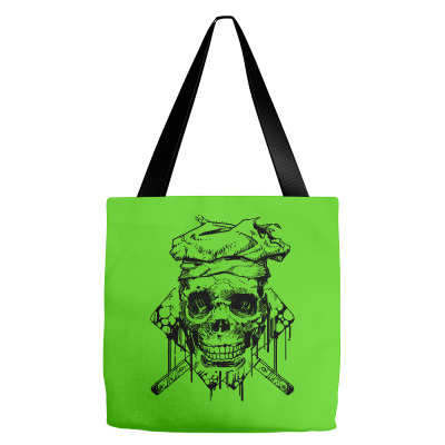 The Skull Chef Tote Bags Designed By Icang Waluyo