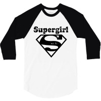 Supergirl 3/4 Sleeve Shirt | Artistshot