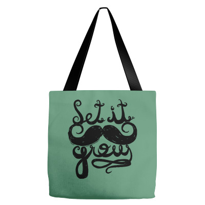 Let It Grow Tote Bags Designed By Icang Waluyo