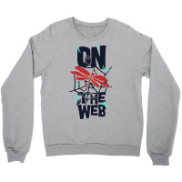 Dragonfly On The Web Crewneck Sweatshirt | Artistshot