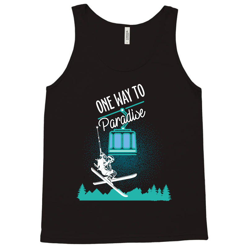 One Way To Paradise Tank Top | Artistshot