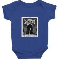 Hecate Triple Moon Goddess Hekate Wheel Witch Tarot Card Baby Bodysuit | Artistshot