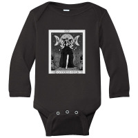 Hecate Triple Moon Goddess Hekate Wheel Witch Tarot Card Long Sleeve Baby Bodysuit | Artistshot