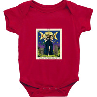 Hecate Triple Moon Goddess Hekate Wheel Witch Tarot Card Baby Bodysuit | Artistshot