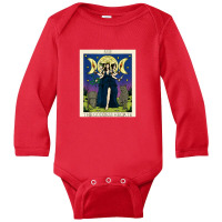 Hecate Triple Moon Goddess Hekate Wheel Witch Tarot Card Long Sleeve Baby Bodysuit | Artistshot