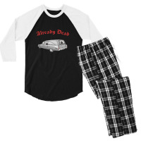 Already Dead Nihilist Hearse Punksthetic Design Men's 3/4 Sleeve Pajama Set | Artistshot