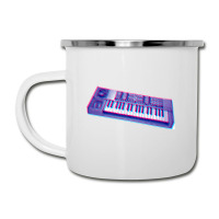 Analog Synthesizer 8bit 3d Retro Artwork Design Camper Cup | Artistshot