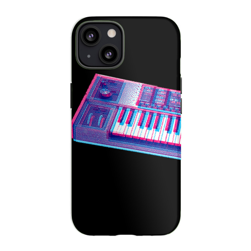 Analog Synthesizer 8bit 3d Retro Artwork Design Iphone 13 Case | Artistshot