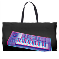 Analog Synthesizer 8bit 3d Retro Artwork Design Weekender Totes | Artistshot