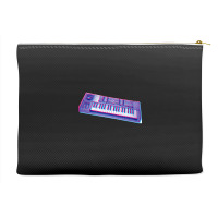 Analog Synthesizer 8bit 3d Retro Artwork Design Accessory Pouches | Artistshot