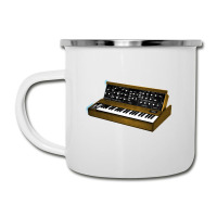 Analog Synthesizer 8bit Retro Artwork Design Camper Cup | Artistshot