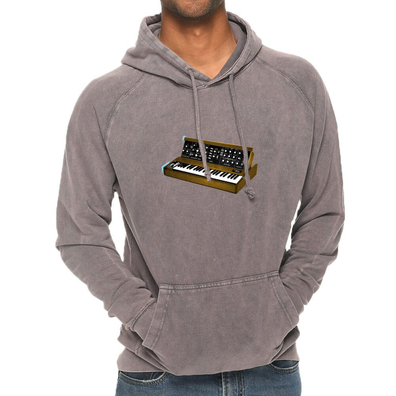 Analog Synthesizer 8bit Retro Artwork Design Vintage Hoodie | Artistshot