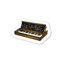 Analog Synthesizer 8bit Retro Artwork Design Sticker | Artistshot