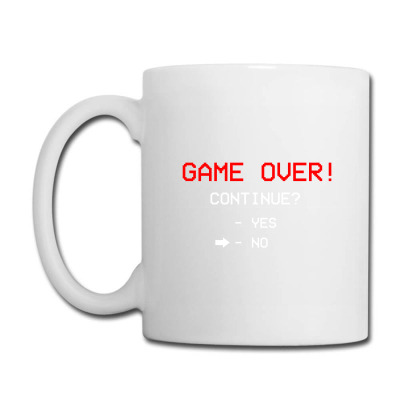 Game Over. Continue Coffee Mug Designed By Zee Arunika