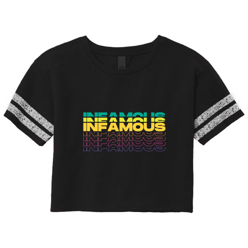 Infamous Scorecard Crop Tee | Artistshot