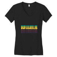 Infamous Women's V-neck T-shirt | Artistshot