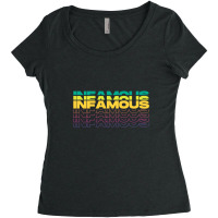 Infamous Women's Triblend Scoop T-shirt | Artistshot