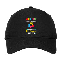 Autism Its Not A Disability Its A Dif T  Shirt Autism It's Not A Disab Adjustable Cap | Artistshot